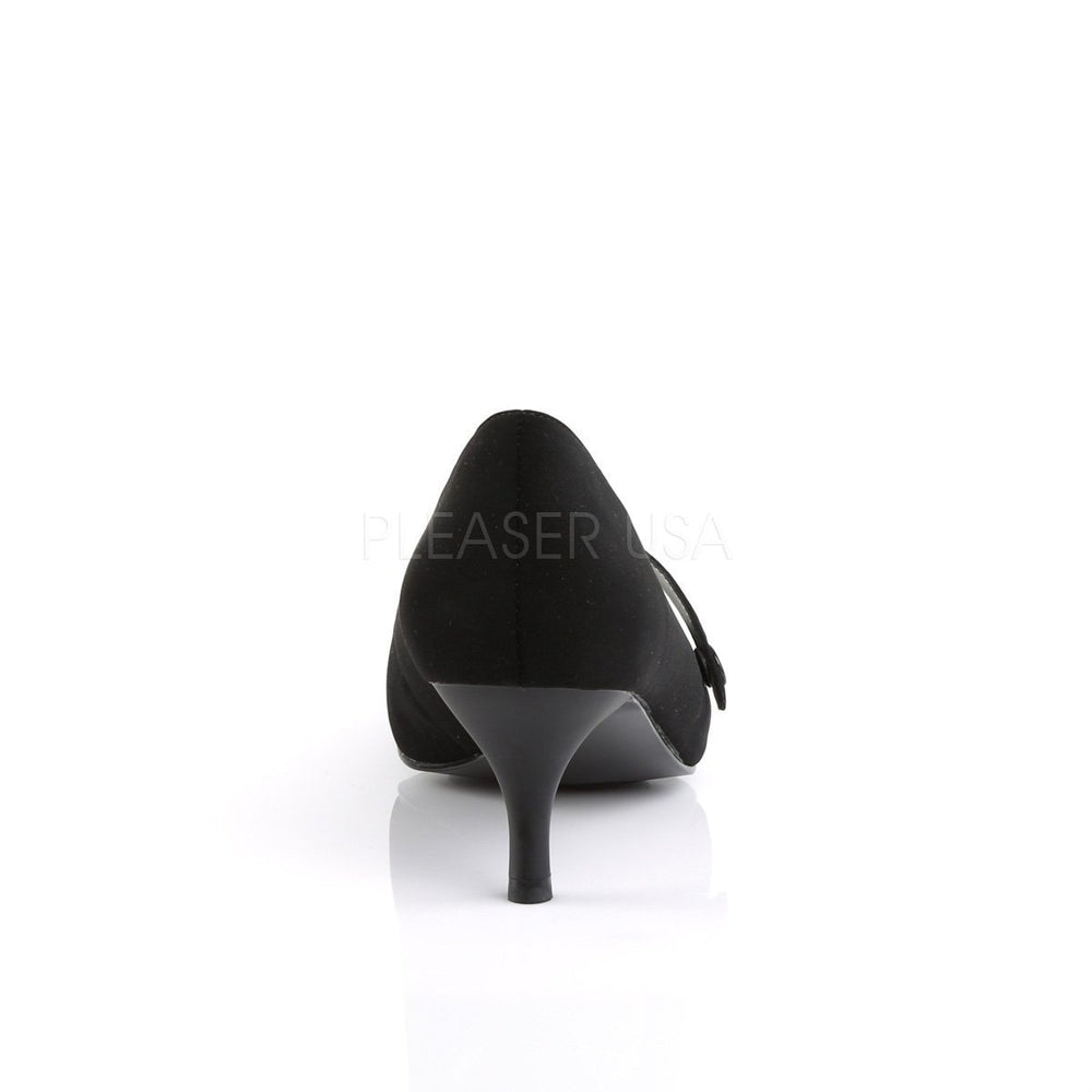 SS-KITTEN-03 Pump | Black Faux Leather-Final Sale-SEXYSHOES.COM