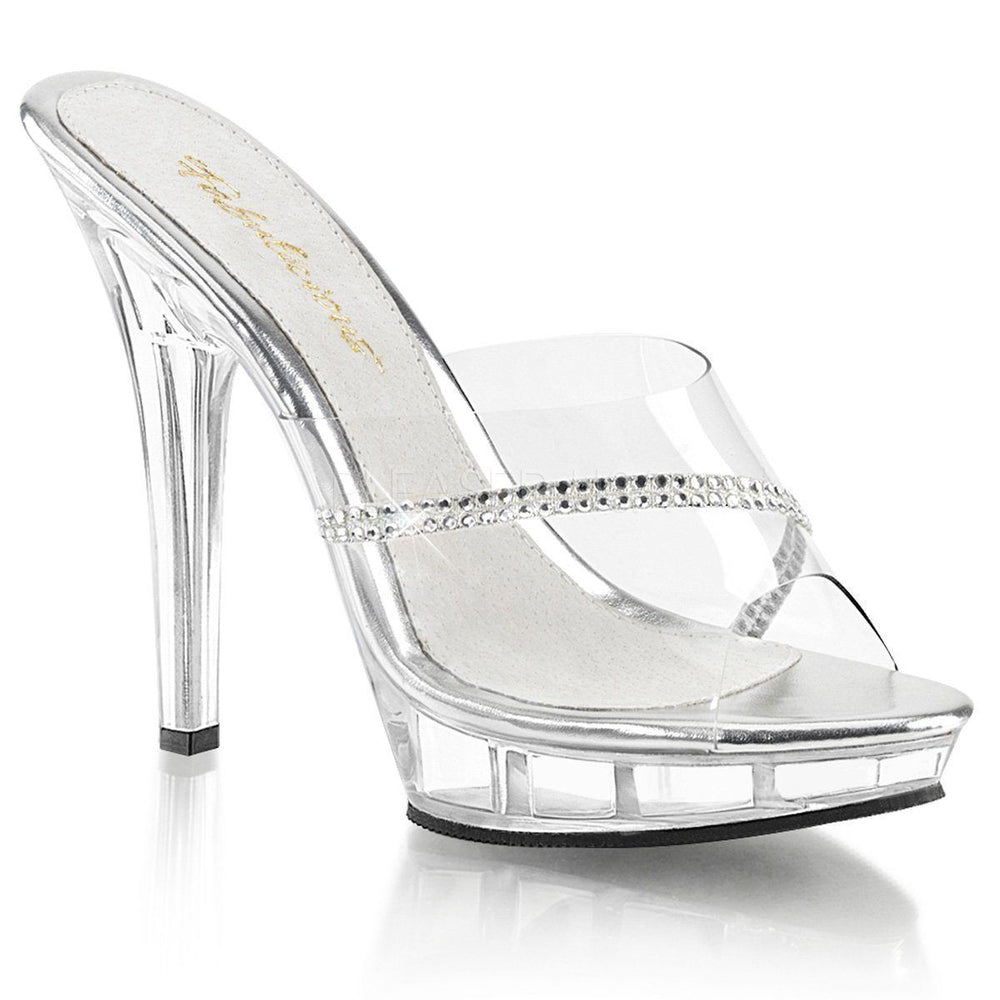 SS-LIP-101R Platform Slide | Clear Vinyl-Footwear-Pleaser Brand-Clear-7-Vinyl-SEXYSHOES.COM