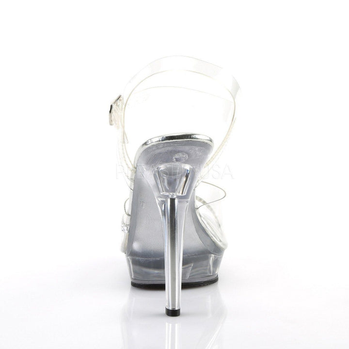 SS-LIP-108R Sandal | Clear Vinyl-Footwear-Pleaser Brand-SEXYSHOES.COM