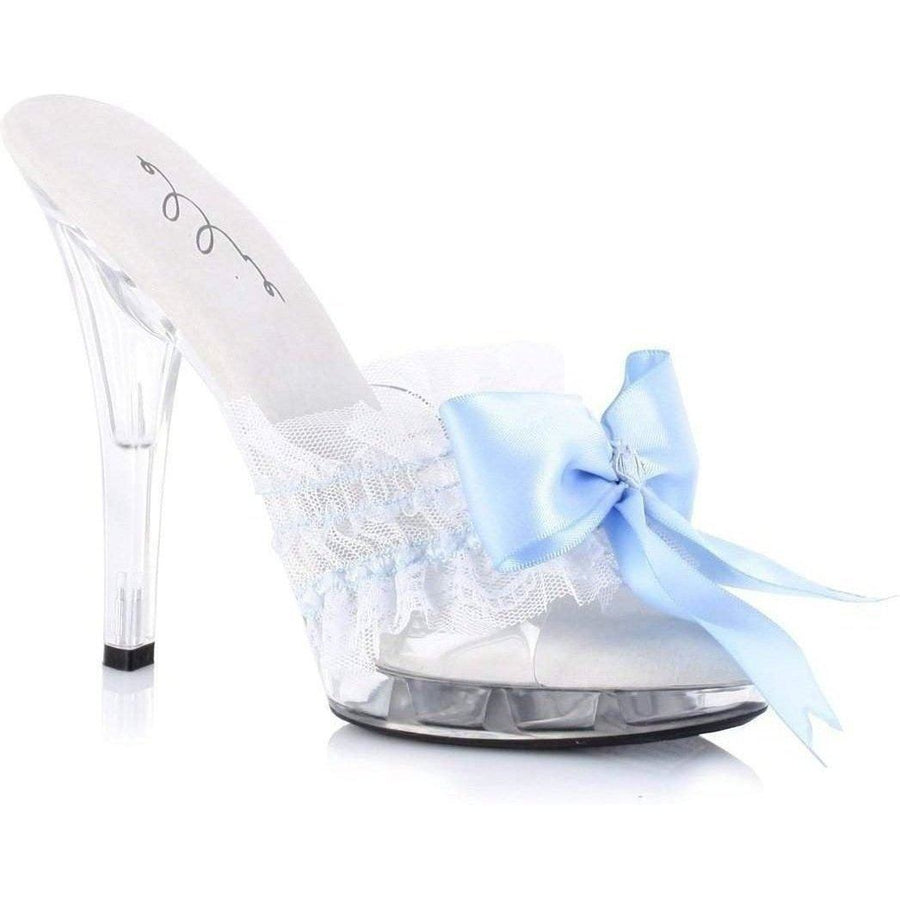 Ellie Brand SS M CUTIE Platform Slide in Blue Patent from SexyShoes.com