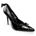SS-MILAN-07 Pump  | Black Genuine Leather