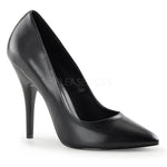 SS-SEDUCE-420 Pump  | Black Faux Leather