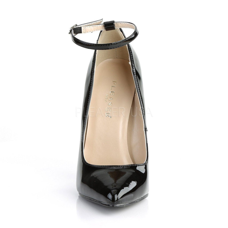Pleaser Brand SS SEXY 23 Pump in Black Patent