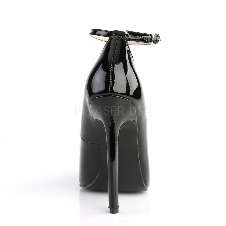 Pleaser Brand SS SEXY 23 Pump in Black Patent