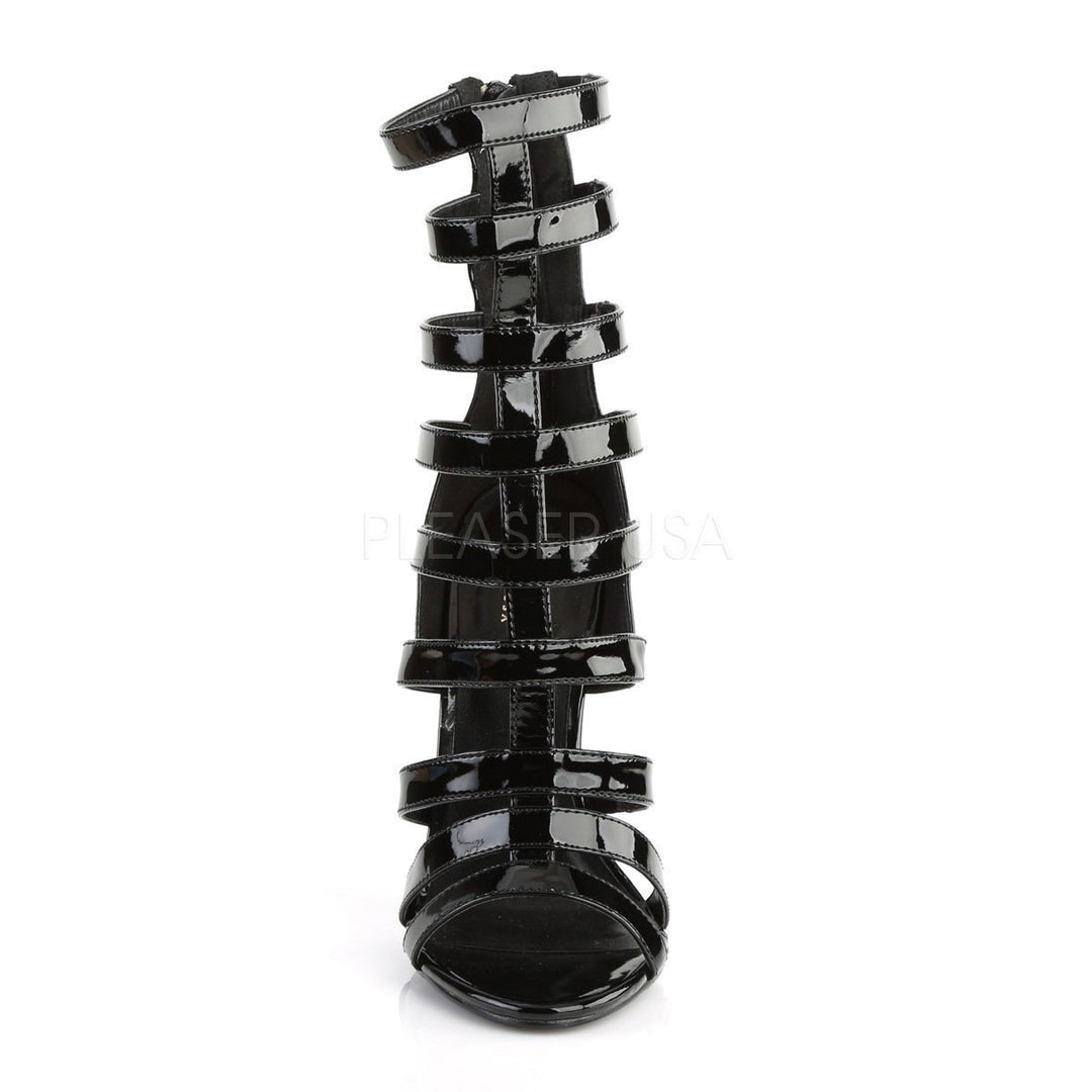 SS-SEXY-52 Sandal | Black Patent-Footwear-Pleaser Brand-Black-7-Patent-SEXYSHOES.COM
