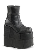 STACK-201-Black | Faux Leather