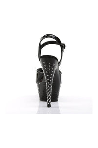 Pleaser STARDUST-609 Platform Sandal in Black Patent