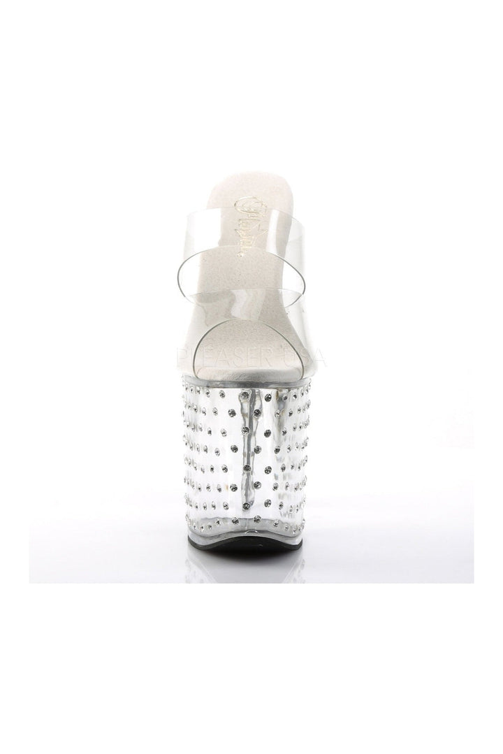 STARDUST-802 Platform Slide  | Clear Vinyl