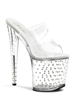 STARDUST-802 Platform Slide  | Clear Vinyl