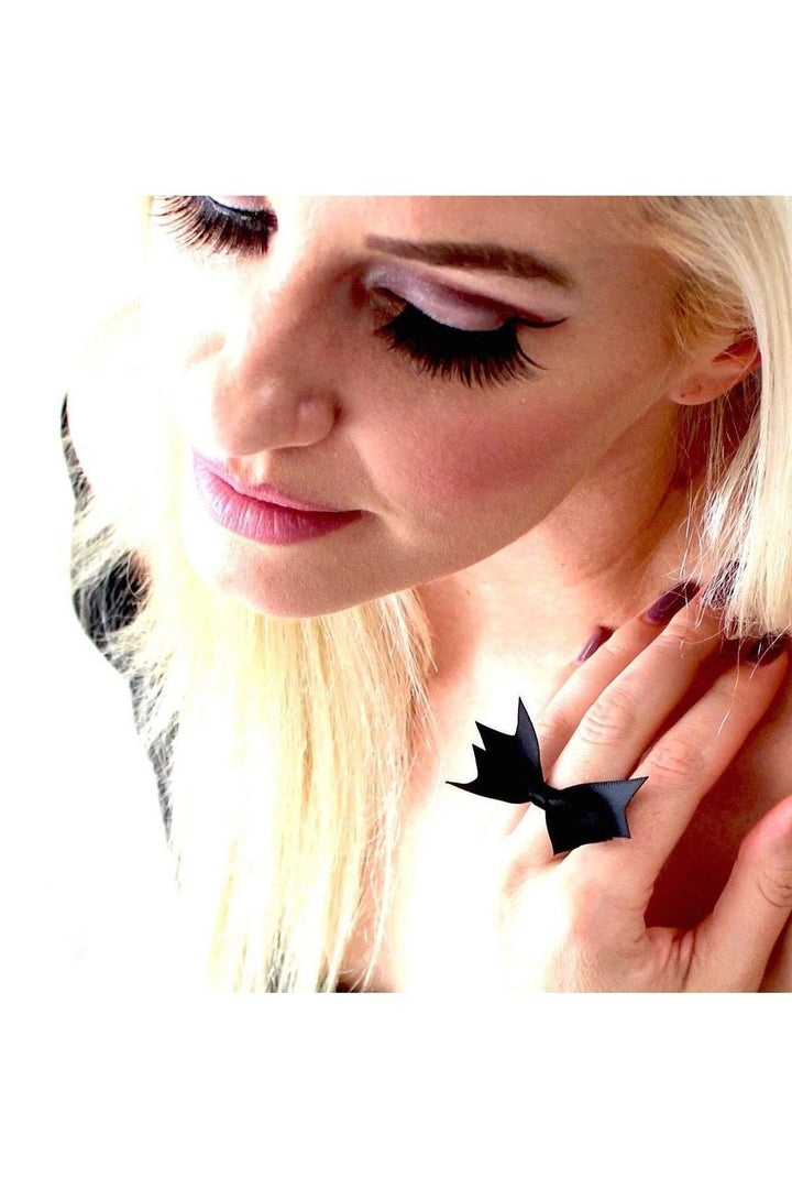 Starlet Ringtye | Tyes By Tara-Tyes By Tara-Black-Body Jewelry-SEXYSHOES.COM