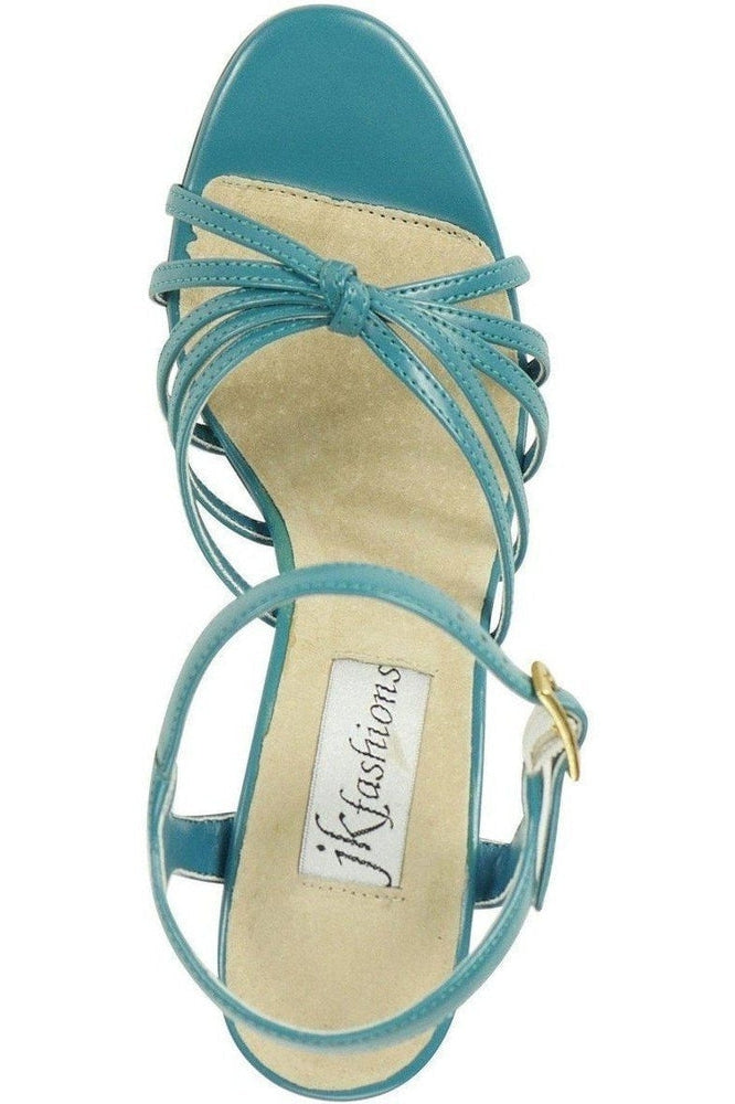 Strappy Sandal-Blue-Sexyshoes Brand-Sandals-SEXYSHOES.COM