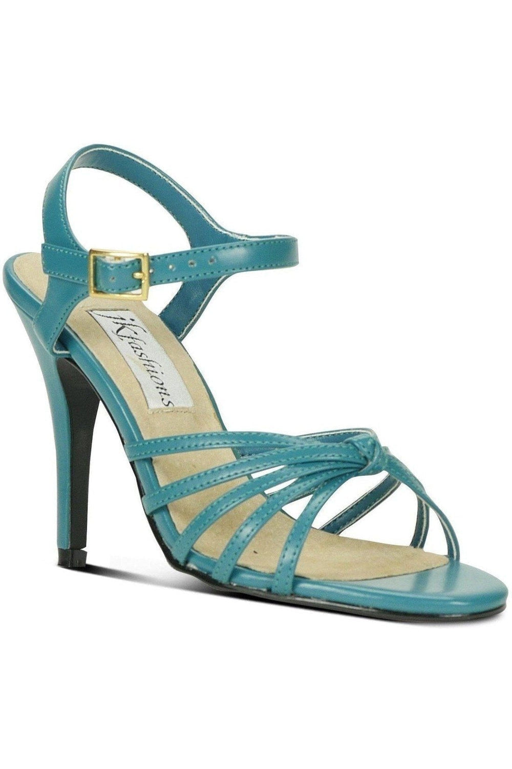 Strappy Sandal-Blue-Sexyshoes Brand-Blue-Sandals-SEXYSHOES.COM