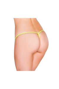 Yellow-Dancewear Separates-String Back Bottom-Roma Dancewear-SEXYSHOES.COM