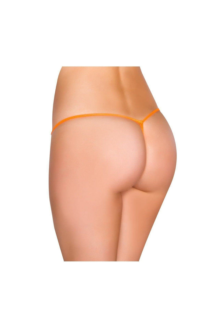 Orange-Dancewear Separates-String Back Bottom-Roma Dancewear-SEXYSHOES.COM