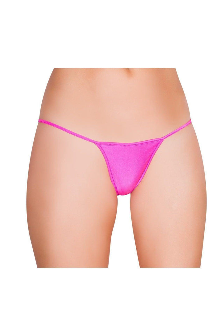 Pink-Dancewear Separates-String Back Bottom-Roma Dancewear-SEXYSHOES.COM