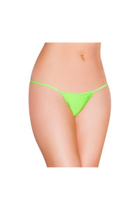 Green-Dancewear Separates-String Back Bottom-Roma Dancewear-SEXYSHOES.COM