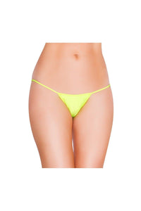 Roma Dancewear String Back Bottom in Yellow  from SexyShoes.com
