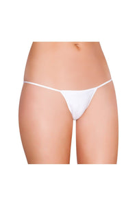 Roma Dancewear String Back Bottom in White  from SexyShoes.com