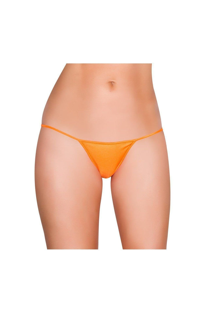 Orange-Dancewear Separates-String Back Bottom-Roma Dancewear-SEXYSHOES.COM