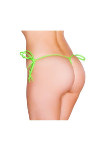 Green-Dancewear Separates-String Back Tie Side Bottom-Roma Dancewear-SEXYSHOES.COM