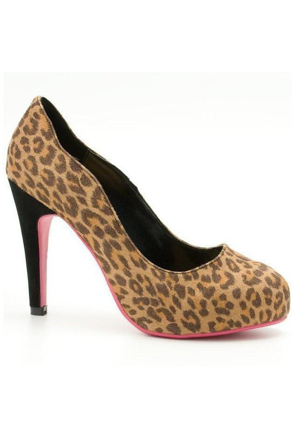 Suede Baby Doll-Leopard-Sexyshoes Brand-Animal-Pumps-SEXYSHOES.COM