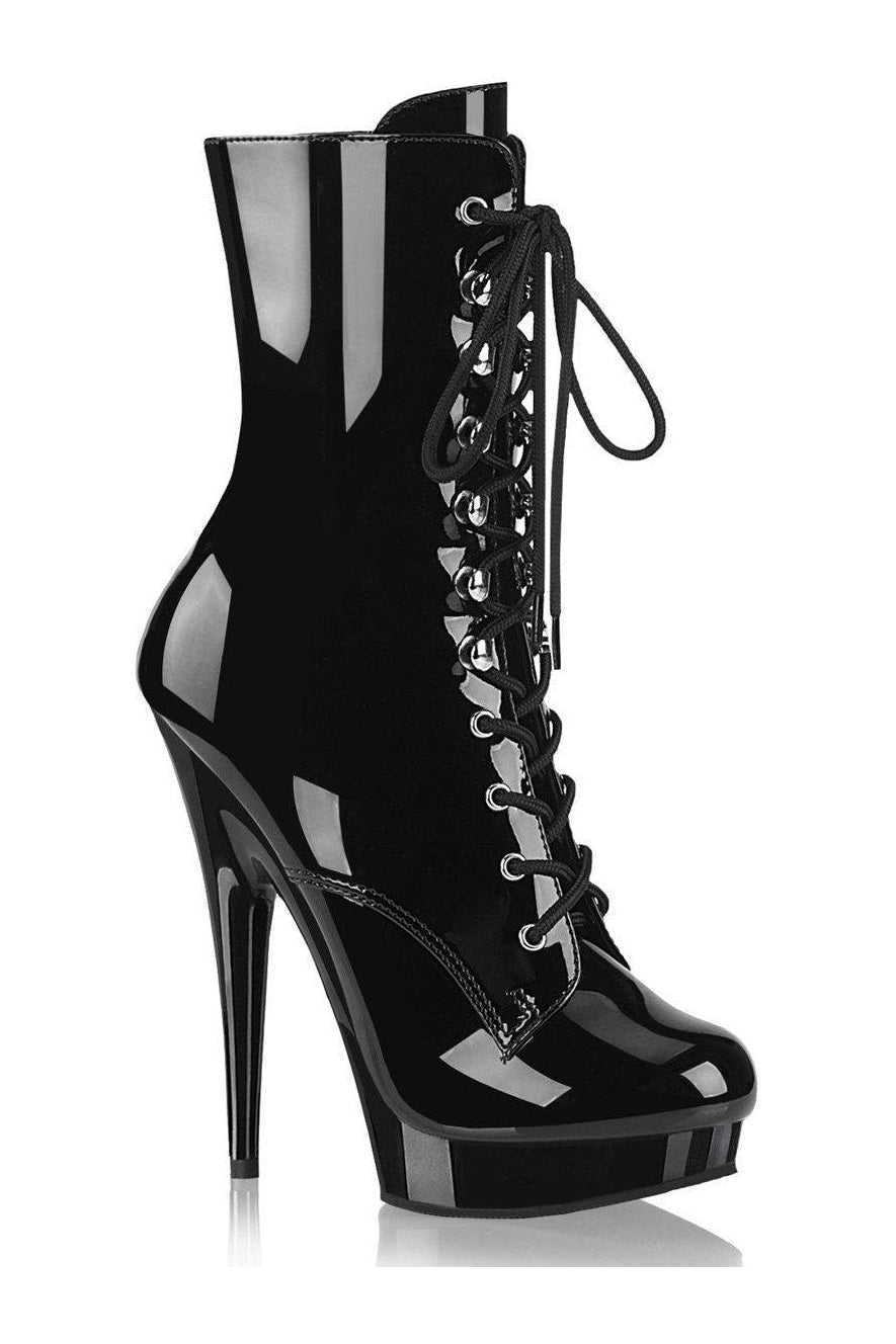 Fabulicious SULTRY-1020 Ankle Boot in Black Patent from SexyShoes.com