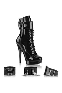 Fabulicious SULTRY-1023 Ankle Boot in Black Patent from SexyShoes.com