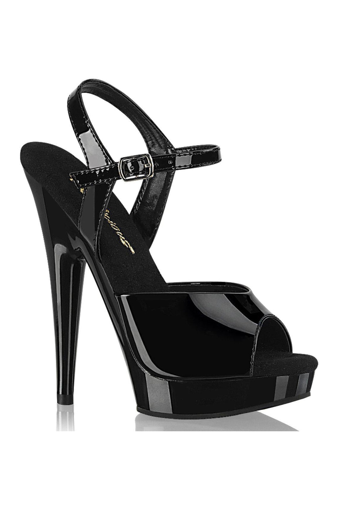 SULTRY-609 Sandal | Black Patent-Sandals-Fabulicious-Black-6-Patent-SEXYSHOES.COM