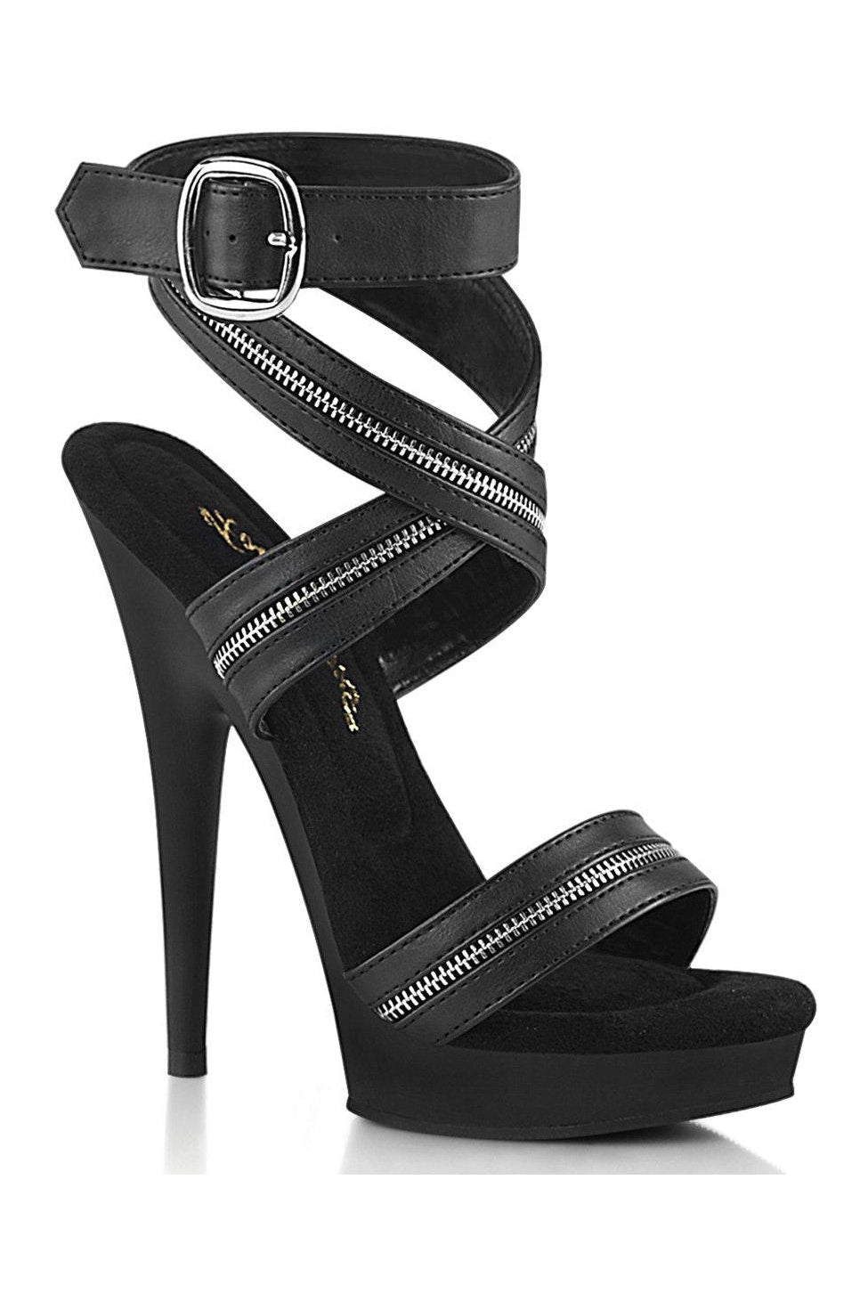 SULTRY-619 Sandal | Black Faux Leather-Sandals-Fabulicious-Black-6-Faux Leather-SEXYSHOES.COM
