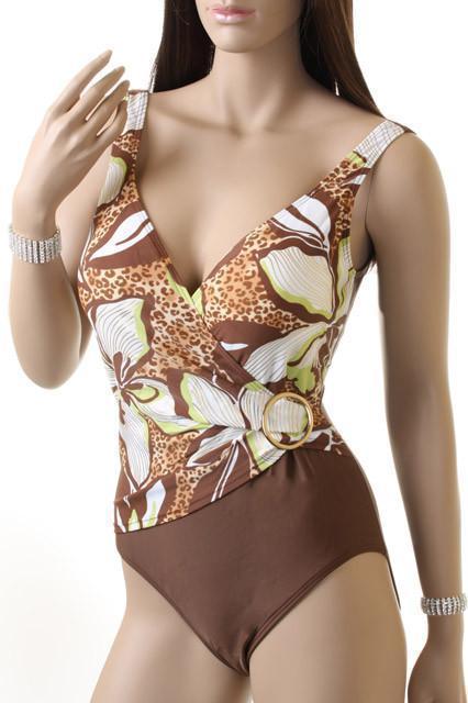 SURPLICE TANK SUIT-Brown-Ronnie & Ellyce-Brown-Grab Bag Deals-SEXYSHOES.COM