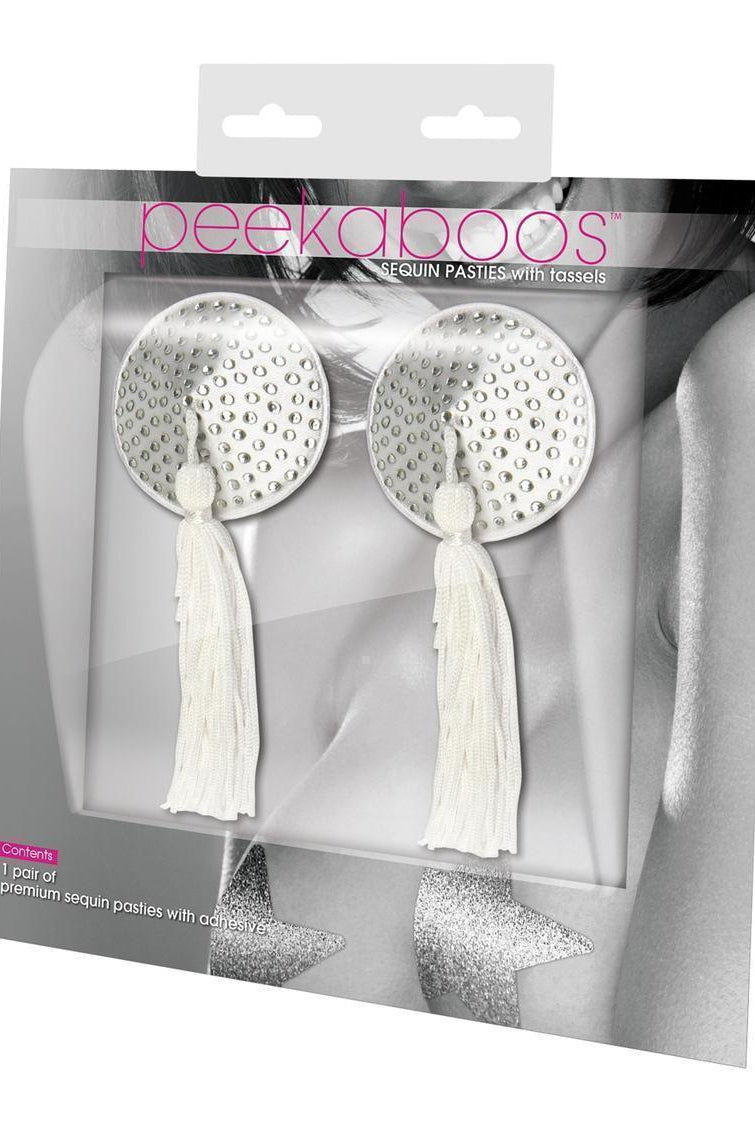 Tassled Pasties-Peekaboo Pasties-SEXYSHOES.COM