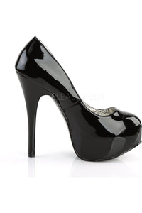 Bordello TEEZE-06 Pump in Black Patent