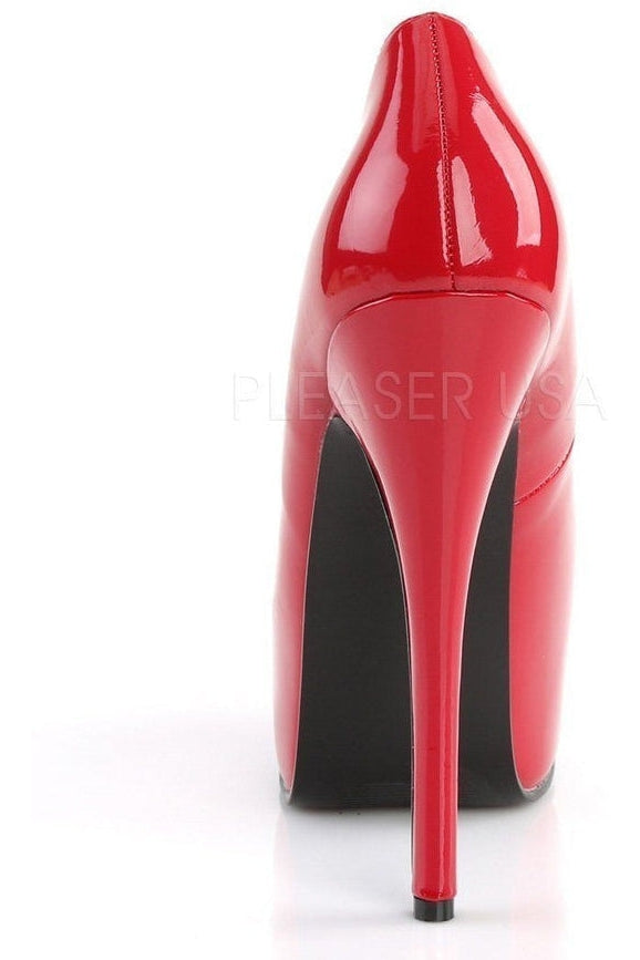 TEEZE-06 Pump | Red Patent-Bordello-Pumps-SEXYSHOES.COM