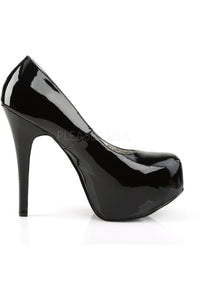 Pleaser Pink Label TEEZE-06W Pump in Black Patent