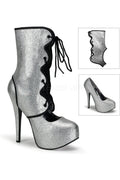 TEEZE-31G Pump  | Silver Glitter
