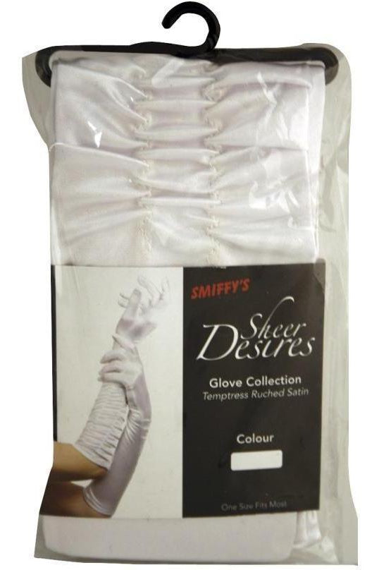 Temptress Gloves | White-Fever-White-Gloves-SEXYSHOES.COM