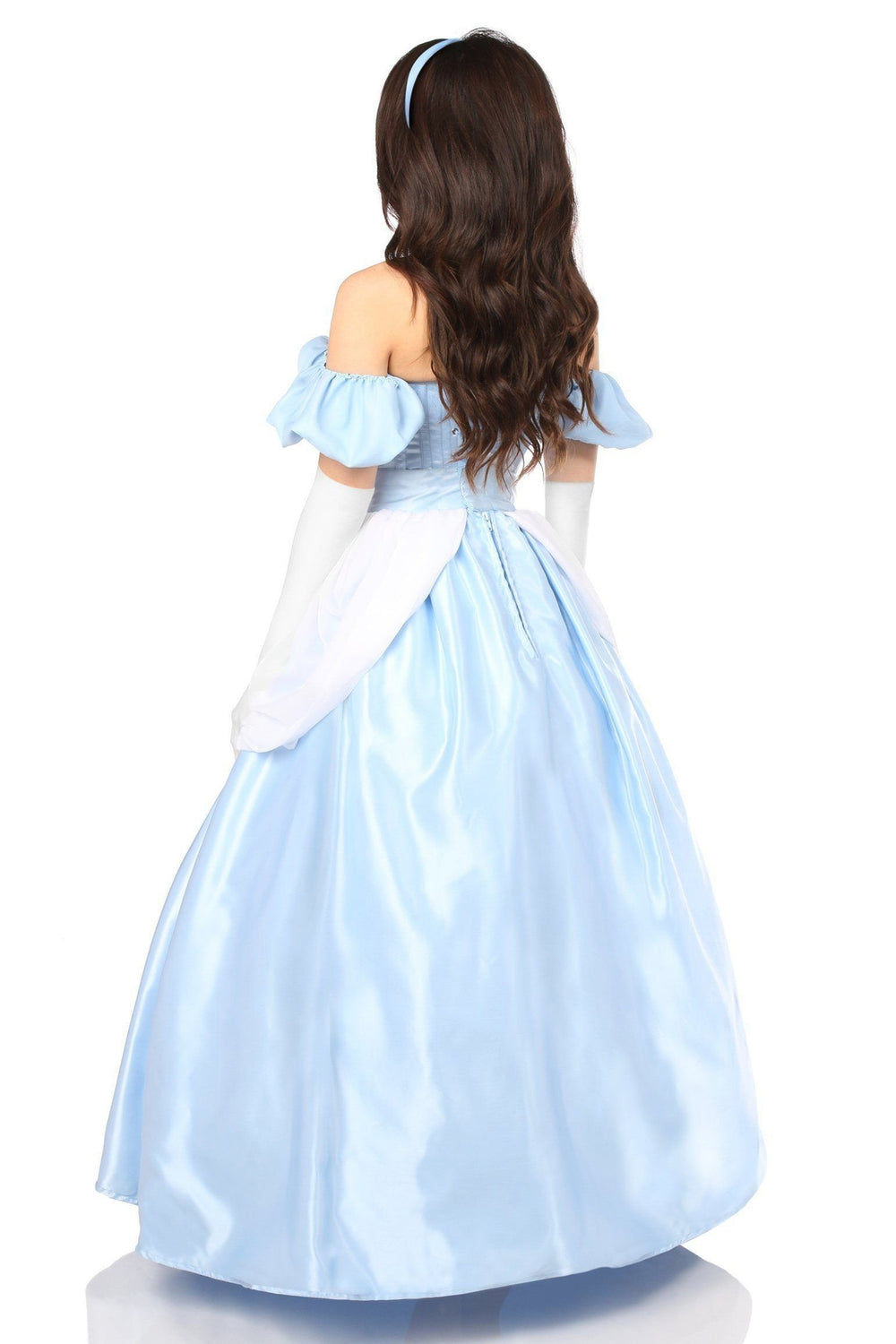 Daisy Corsets Top Draw Six Piece Fairytale Princess Corset Costume in Blue 