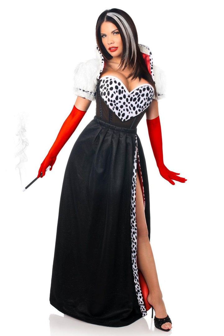 Top Drawer 4 PC Devious Dog Snatcher Costume-Other Costumes-Daisy Corsets-SEXYSHOES.COM
