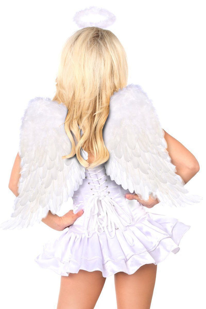 Top Drawer Innocent Angel Corset Dress Costume-Daisy Corsets-SEXYSHOES.COM