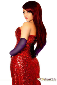 Daisy Corsets Top Drawer Miss Jessica Costume in Red 