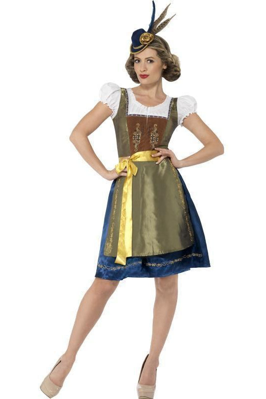 Traditional Deluxe Heidi Bavarian Costume | Green-Fever-SEXYSHOES.COM