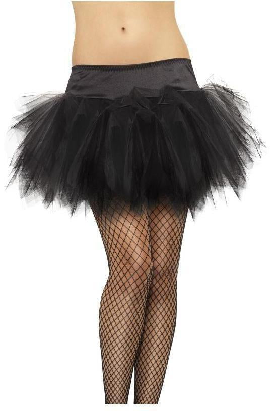 Tutu Frilly | Black-Fever-Black-TuTu + Petticoat-SEXYSHOES.COM