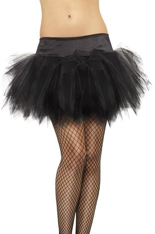 Tutu Frilly | Black-Fever-Black-TuTu + Petticoat-SEXYSHOES.COM