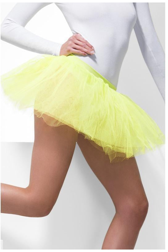 Tutu Underskirt | Neon Yellow-Fever-Neon Yellow-TuTu + Petticoat-SEXYSHOES.COM