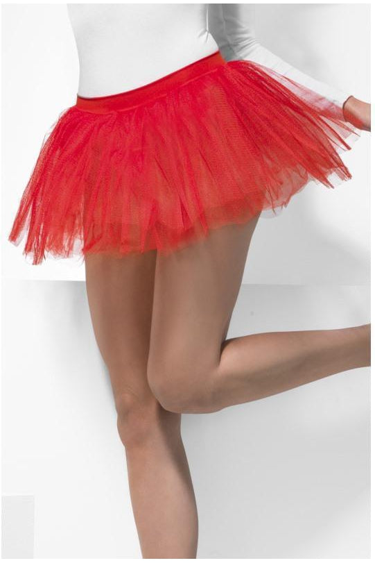 Tutu Underskirt | Red-Fever-Red-TuTu + Petticoat-SEXYSHOES.COM