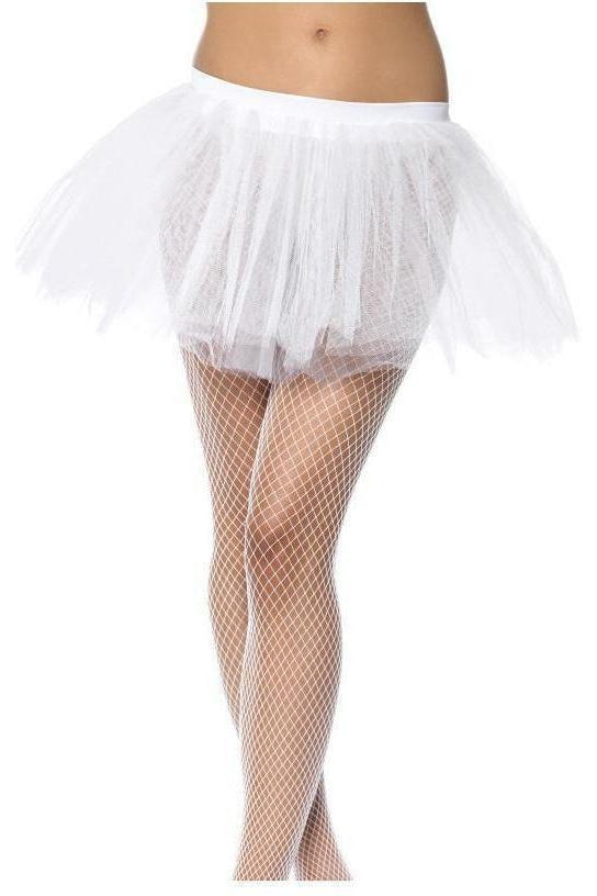Tutu Underskirt | White-Fever-White-TuTu + Petticoat-SEXYSHOES.COM