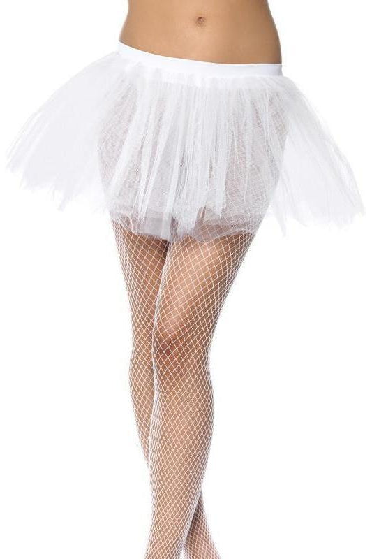 Tutu Underskirt | White-Fever-White-TuTu + Petticoat-SEXYSHOES.COM