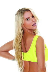 Underboob Cutout Crop Top-Crop Tops-Bodyshotz-Yellow-O/S-SEXYSHOES.COM