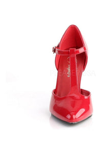 Pleaser VANITY-415 Pump in Red Patent