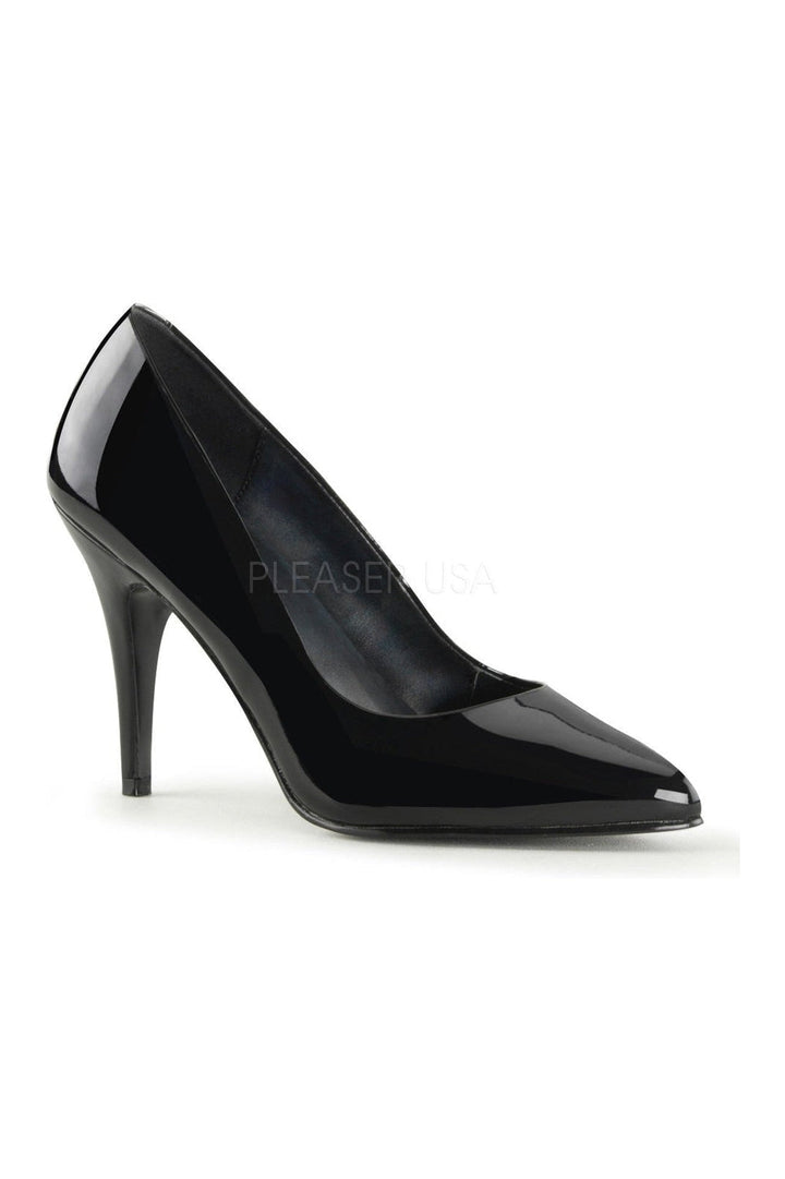 VANITY-420 Pump | Black Patent-Pleaser-Black-Pumps-SEXYSHOES.COM